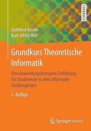 Seller image for Grundkurs Theoretische Informatik for sale by moluna