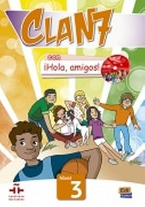 Bild des Verkufers fr Clan 7 con Hola, amigos! 3- Libro del alumno + CD-ROM zum Verkauf von moluna