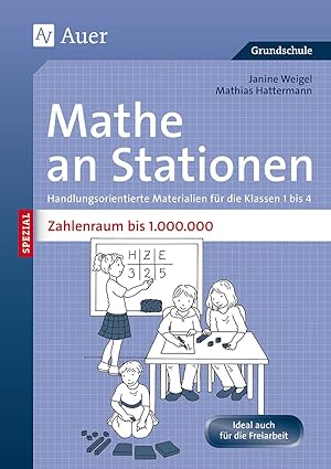 Seller image for Mathe an Stationen SPEZIAL Zahlenraum bis 1 000 000 for sale by moluna