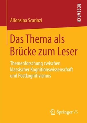 Seller image for Das Thema als Brcke zum Leser for sale by moluna