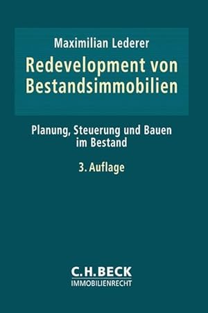 Seller image for Redevelopment von Bestandsimmobilien for sale by moluna