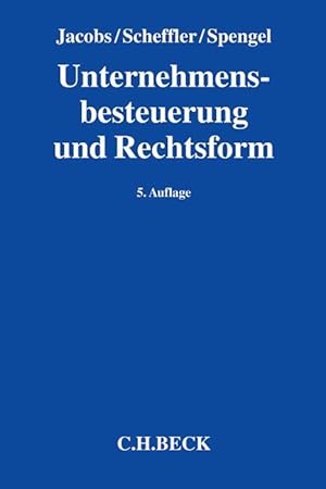 Bild des Verkufers fr Unternehmensbesteuerung und Rechtsform zum Verkauf von moluna