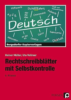 Bild des Verkufers fr Rechtschreibblaetter mit Selbstkontrolle. 6. Schuljahr zum Verkauf von moluna