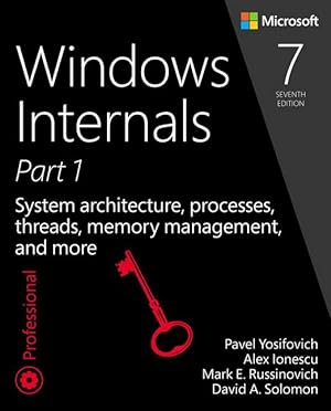Bild des Verkufers fr Windows Internals, Book 1 zum Verkauf von moluna