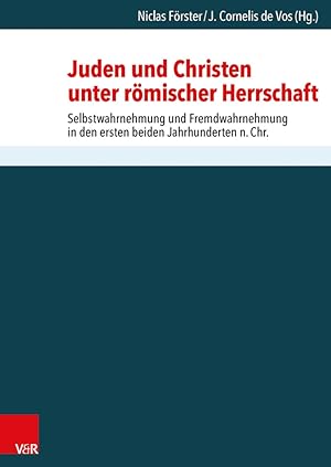 Imagen del vendedor de Juden und Christen unter roemischer Herrschaft a la venta por moluna