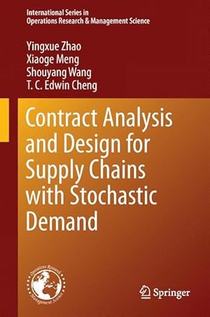 Immagine del venditore per Contract Analysis and Design for Supply Chains with Stochastic venduto da moluna