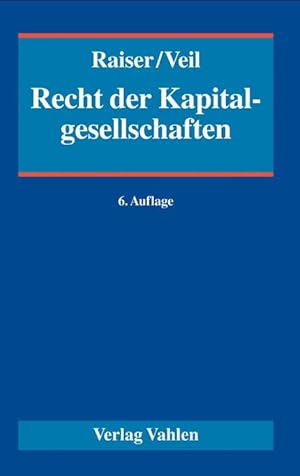 Seller image for Recht der Kapitalgesellschaften for sale by moluna