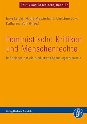 Seller image for Feministische Kritiken und Menschenrechte for sale by moluna