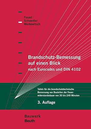 Seller image for Brandschutzbemessung auf einen Blick nach DIN 4102 for sale by moluna