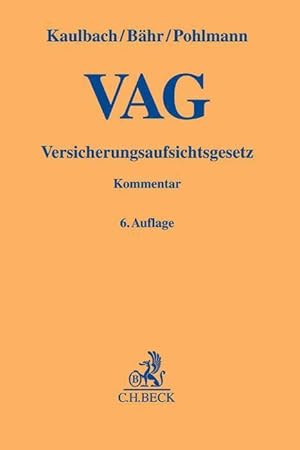 Seller image for Versicherungsaufsichtsgesetz - VAG for sale by moluna