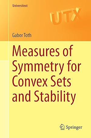 Bild des Verkufers fr Measures of Symmetry for Convex Sets and Stability zum Verkauf von moluna