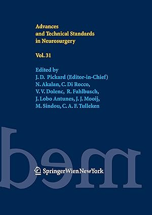 Immagine del venditore per Advances and Technical Standards in Neurosurgery, Vol. 31 venduto da moluna
