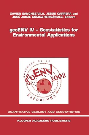 Image du vendeur pour geoENV IV - Geostatistics for Environmental Applications mis en vente par moluna