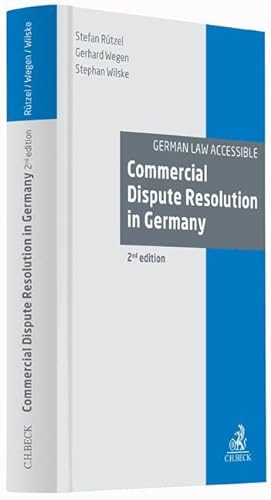 Immagine del venditore per Commercial Dispute Resolution in Germany venduto da moluna