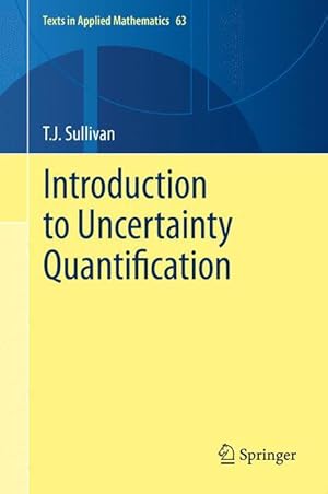 Bild des Verkufers fr Introduction to Uncertainty Quantification zum Verkauf von moluna