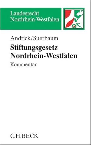 Seller image for Stiftungsgesetz Nordrhein-Westfalen for sale by moluna