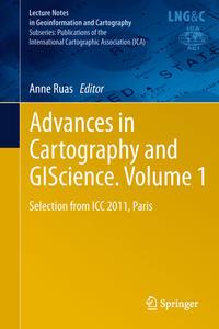 Seller image for Advances in Cartography and GIScience. Volume 1 for sale by moluna