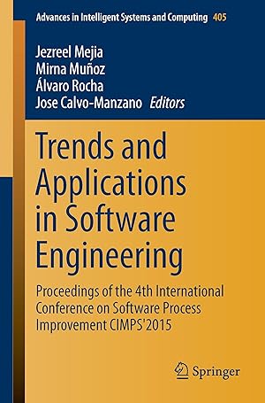 Seller image for Trends and Applications in Software Engineering for sale by moluna