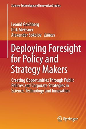 Bild des Verkufers fr Deploying Foresight for Policy and Strategy Makers zum Verkauf von moluna