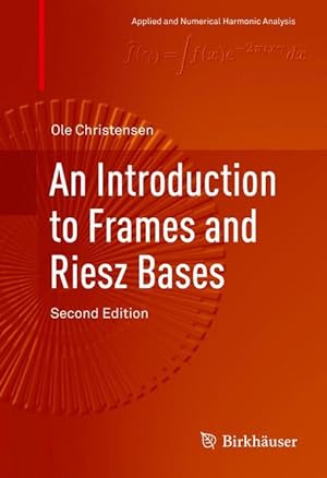 Bild des Verkufers fr An Introduction to Frames and Riesz Bases zum Verkauf von moluna