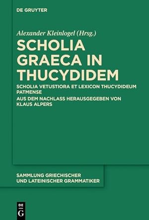 Imagen del vendedor de Scholia Graeca in Thucydidem a la venta por moluna