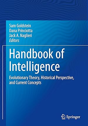 Bild des Verkufers fr Handbook of Intelligence zum Verkauf von moluna