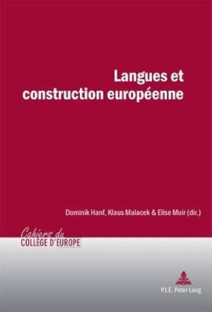 Bild des Verkufers fr Langues Et Construction Europeenne zum Verkauf von moluna