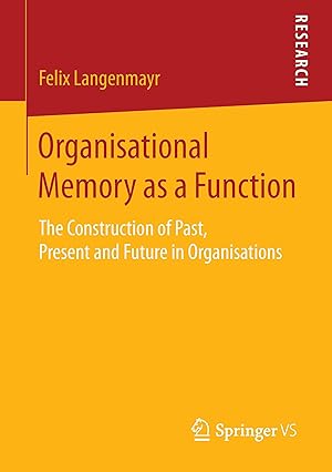 Seller image for Organisational Memory as a Function for sale by moluna