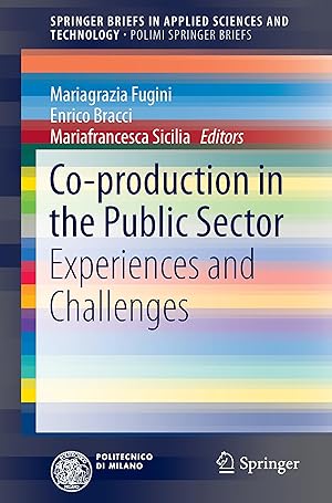 Image du vendeur pour Co-production in the Public Sector mis en vente par moluna