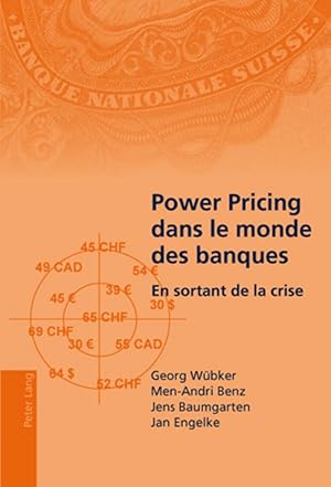 Bild des Verkufers fr Power Pricing dans le monde des banques zum Verkauf von moluna