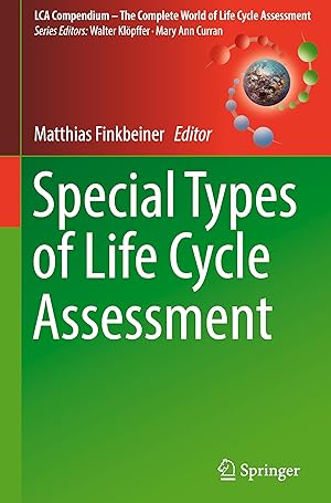Bild des Verkufers fr Special Types of Life Cycle Assessment zum Verkauf von moluna