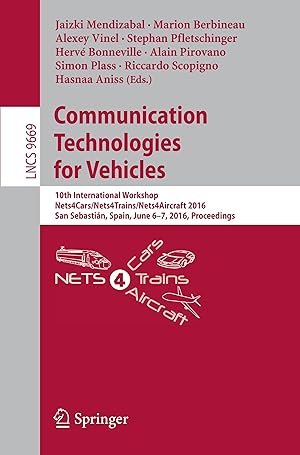 Immagine del venditore per Communication Technologies for Vehicles venduto da moluna