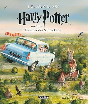 Imagen del vendedor de Harry Potter, Band 2: Harry Potter und die Kammer des Schreckens (vierfarbig illustrierte Schmuckausgabe) a la venta por moluna