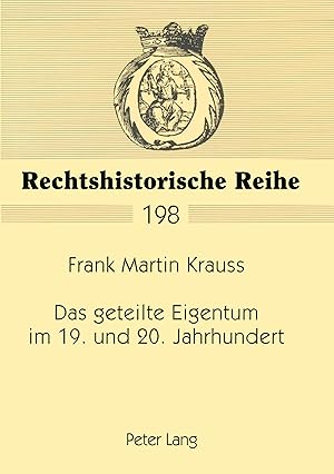Seller image for Das geteilte Eigentum im 19. und 20. Jahrhundert for sale by moluna