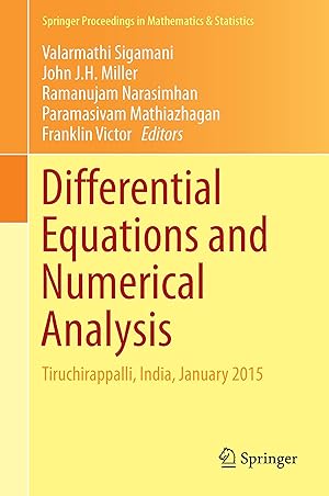 Seller image for Differential Equations and Numerical Analysis for sale by moluna