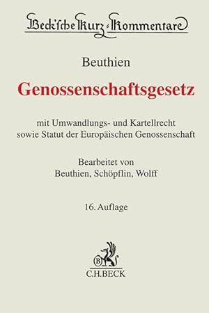 Seller image for Genossenschaftsgesetz for sale by moluna