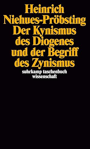 Bild des Verkufers fr Der Kynismus des Diogenes und der Begriff des Zynismus zum Verkauf von moluna