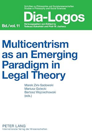 Bild des Verkufers fr Multicentrism as an Emerging Paradigm in Legal Theory zum Verkauf von moluna