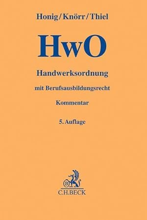 Seller image for Handwerksordnung for sale by moluna