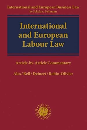 Bild des Verkufers fr International and European Labour Law zum Verkauf von moluna