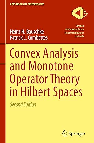 Imagen del vendedor de Convex Analysis and Monotone Operator Theory in Hilbert Spaces a la venta por moluna