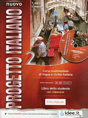 Seller image for Nuovo Progetto italiano 2 - Schlerbuch mit DVD for sale by moluna