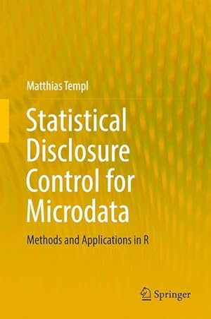 Seller image for Statistical Disclosure Control for Microdata for sale by moluna