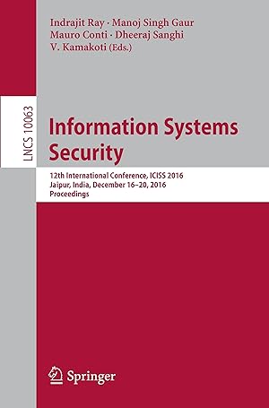 Seller image for Information Systems Security for sale by moluna