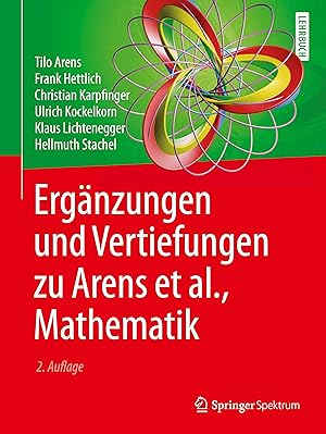 Seller image for Ergaenzungen und Vertiefungen zu Arens et al., Mathematik for sale by moluna