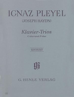 Bild des Verkufers fr Klaviertrios - bisher Joseph Haydn zugeschrieben - zum Verkauf von moluna