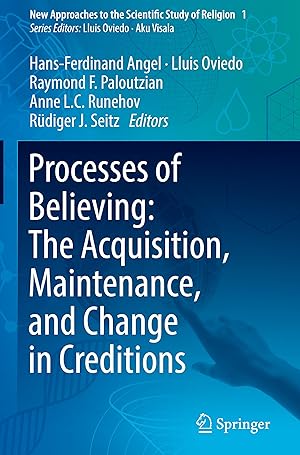 Bild des Verkufers fr Processes of Believing: The Acquisition, Maintenance, and Change in Creditions zum Verkauf von moluna