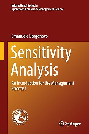 Seller image for Sensitivity Methods for the Management Sciences for sale by moluna