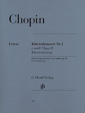 Bild des Verkufers fr Klavierkonzert Nr. 1 e-moll Opus 11 zum Verkauf von moluna