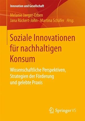 Seller image for Soziale Innovationen fr nachhaltigen Konsum for sale by moluna